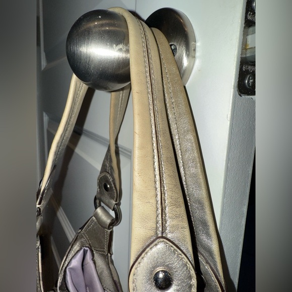 Coach Madison Op Art Sateen Maggie Shoulder Bag - Picture 12 of 13